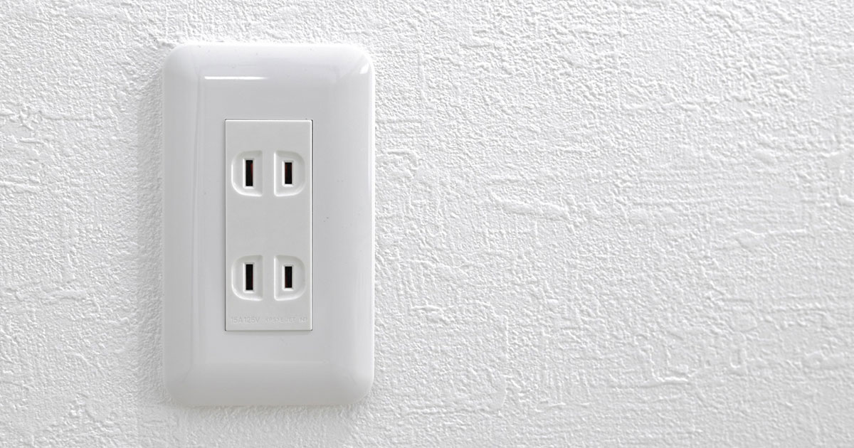 コンセントの写真